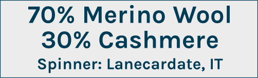 Lanecardate Merino Wool & Cashmere Blend