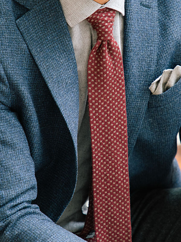 Men's Knitted Ties | 40 Colori Made in Italy Menswear