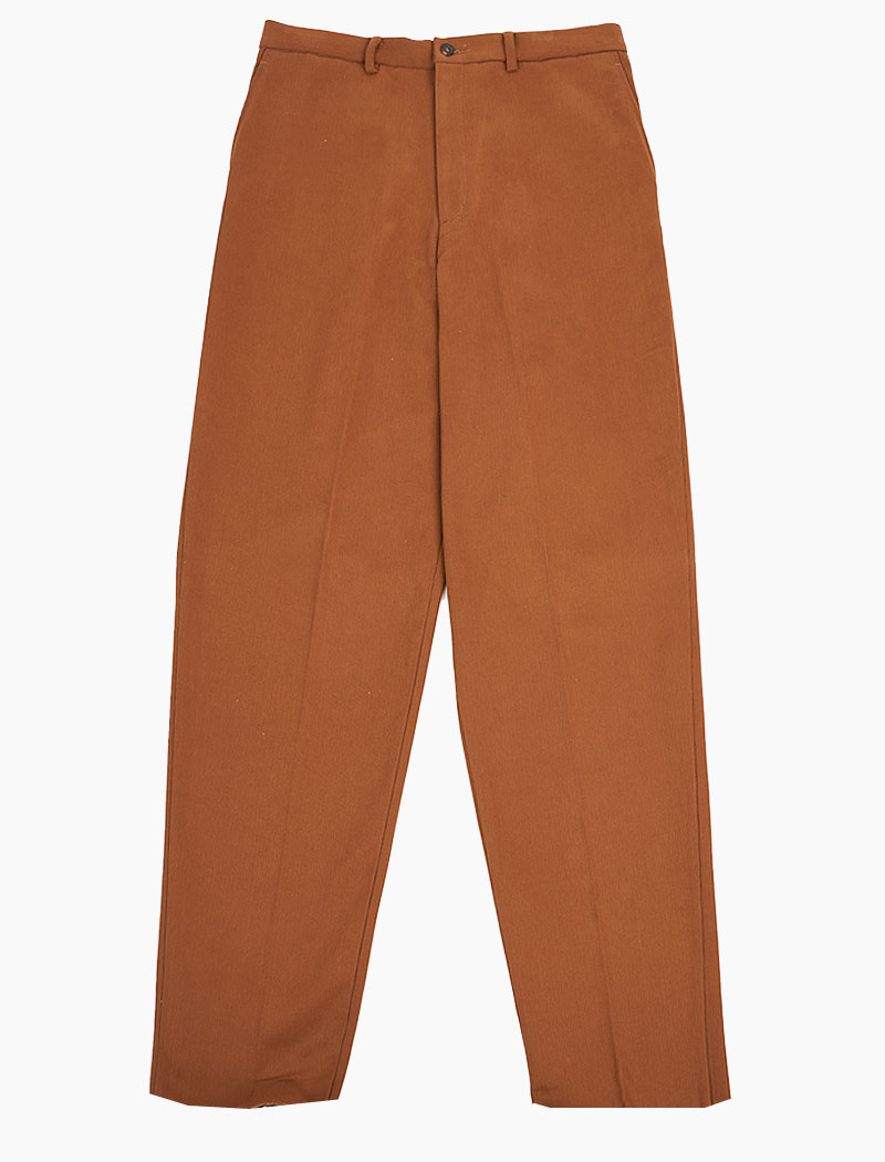 Caramel Brown Bedford Corduroy Baker Trouser