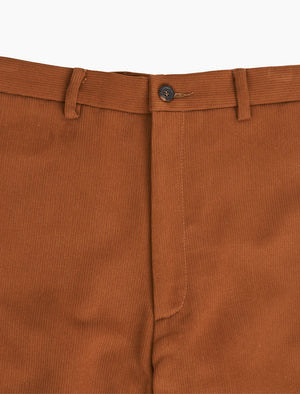 Caramel Brown Bedford Corduroy Baker Trouser