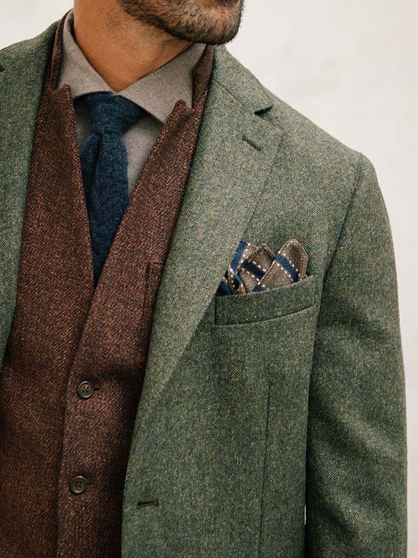 Men's Pocket Squares | 40 Colori Made in Italy Menswear