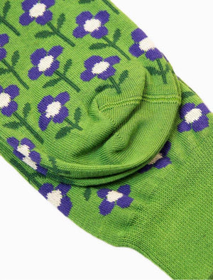 Green Stem Organic Cotton Socks | 40 Colori