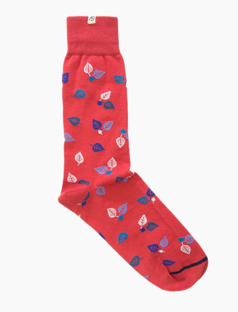 Red Birch Organic Cotton Socks | 40 Colori