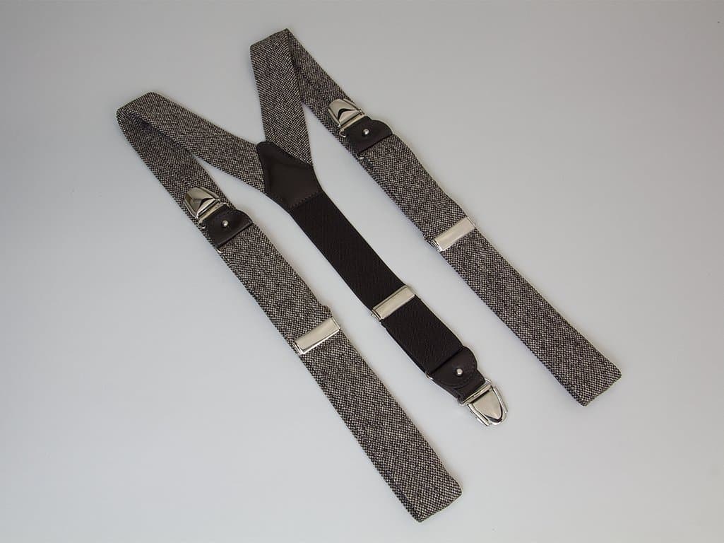 Dotted Linen Braces