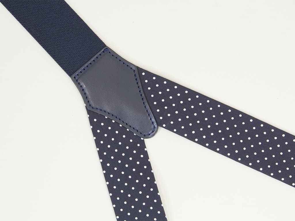 POLKA DOT COTTON BRACES