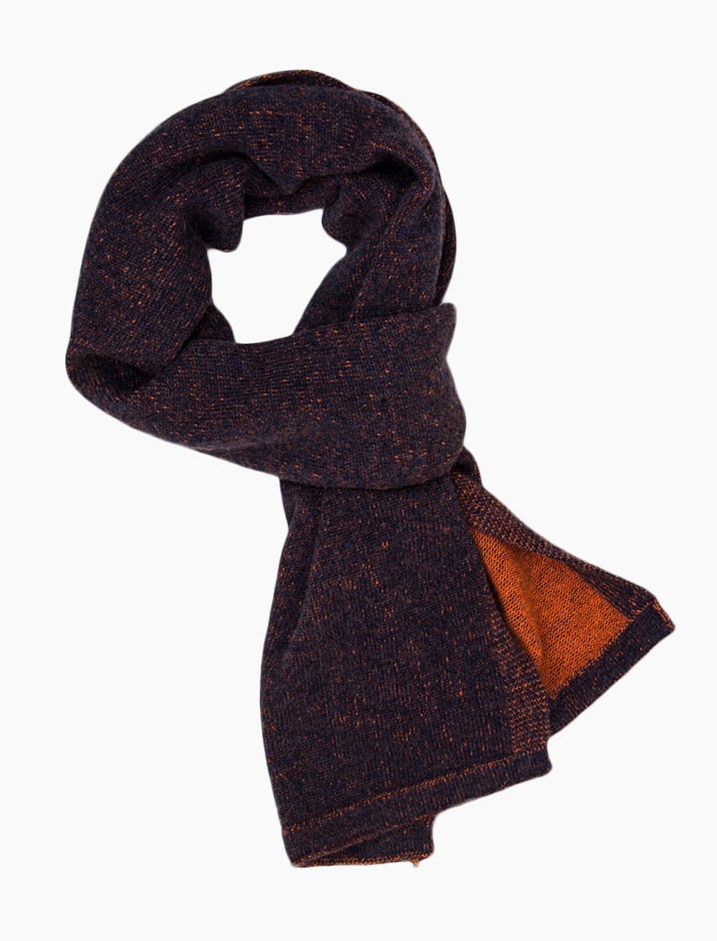 Brown Men's Scarves, Stylish Italian-Made Wool Scarves