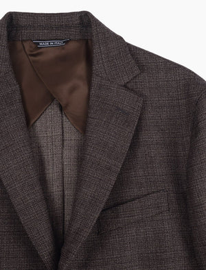 Taupe Saxony Wool Blazer | 40 Colori