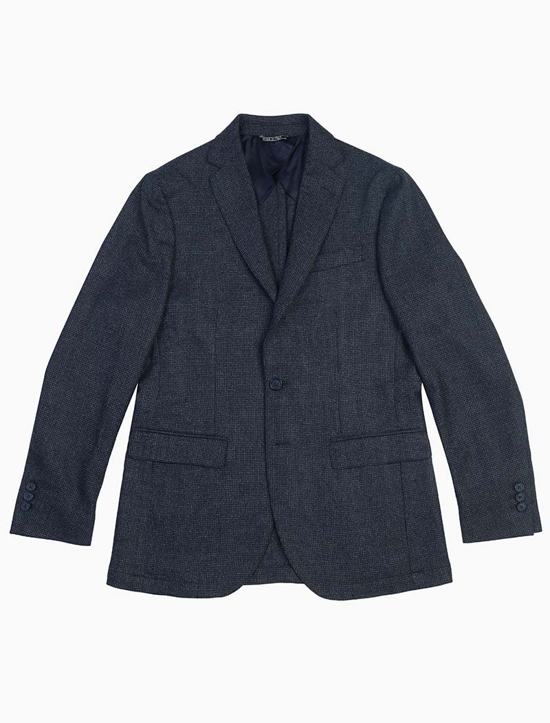 Blue Birdseye Wool Blazer | 40 Colori