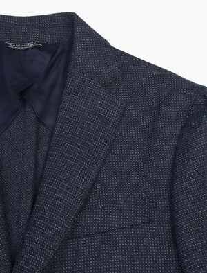 Blue Birdseye Wool Blazer | 40 Colori