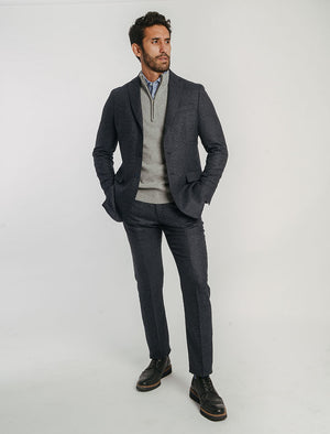 Blue Birdseye Wool Blazer | 40 Colori