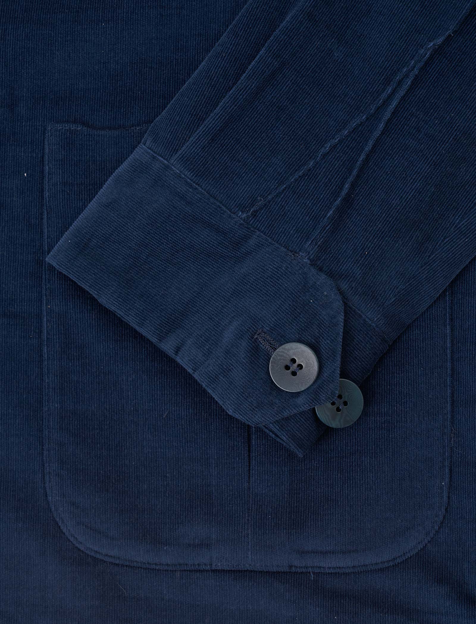 Dark Teal Needlecord Shacket | 40 Colori