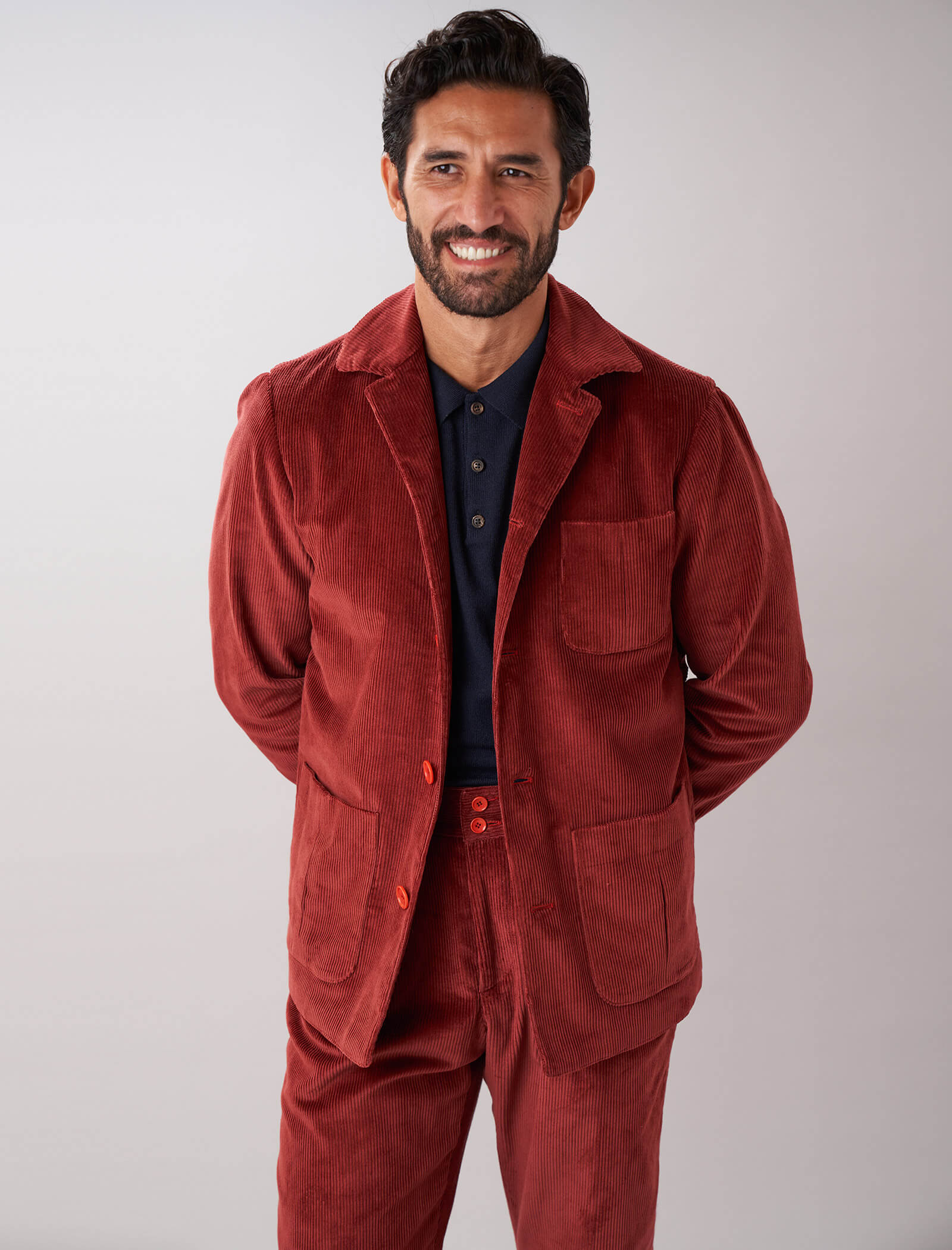 Rouge 8 Wale Corduroy Shacket | 40 Colori