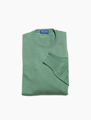 Jade Crew Neck Cashmere Jumper | 40 Colori