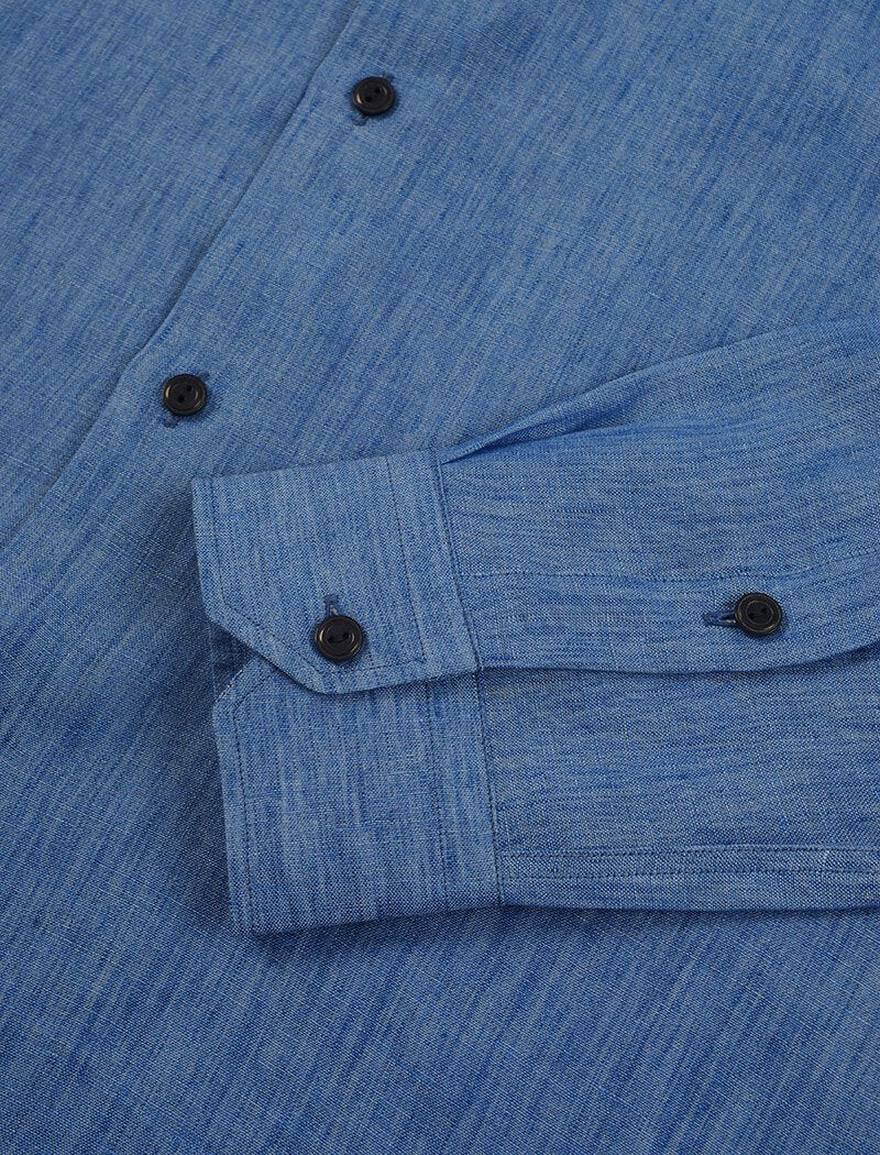 Blue Linen Shirt | 40 Colori