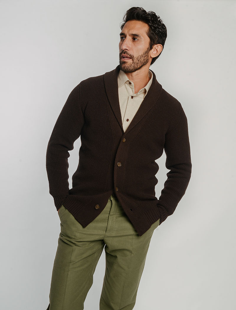 Light Green Cotton Comfort Trousers | 40 Colori 