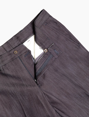 Dark Denim Cotton Comfort Trousers | 40 Colori